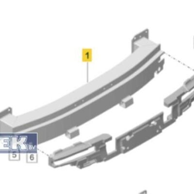 Bumper Mounting PORSCHE TAYCAN (Y1A, Y1B), PORSCHE TAYCAN Sport Turismo (Y1C), PORSCHE TAYCAN Cross Turismo (Y1B)
