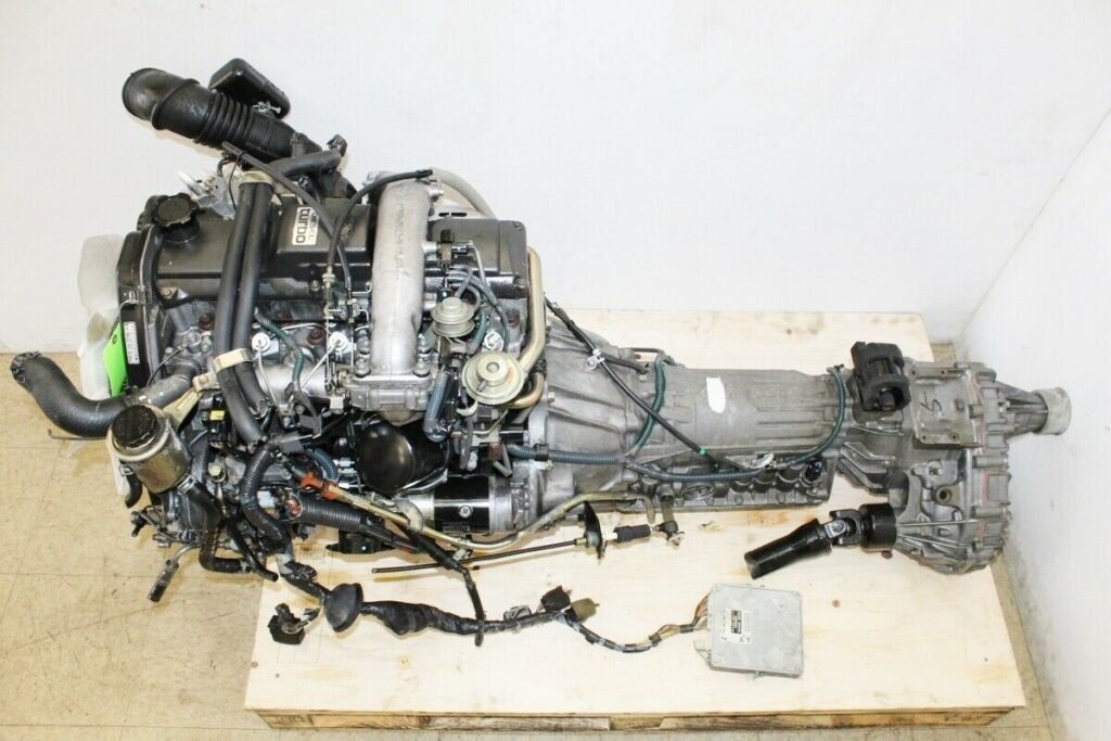 Toyota 1KZ-TE Turbo Diesel Engine Automatic 4×4 Transmission 1KZTE 3.0L